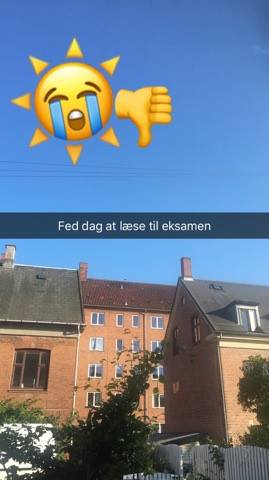 En Snapchat bruger mange forskellige modaliteter.